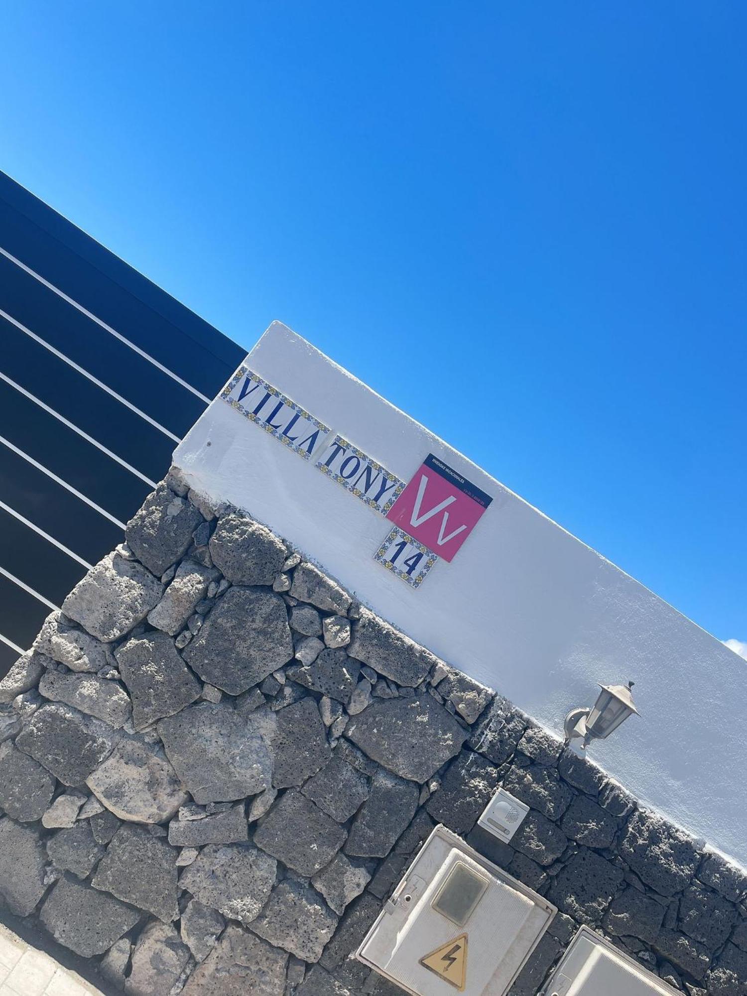 Villa Tony Playa Blanca  Eksteriør bilde